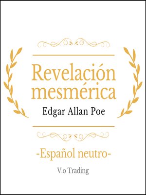 cover image of Revelación mesmérica